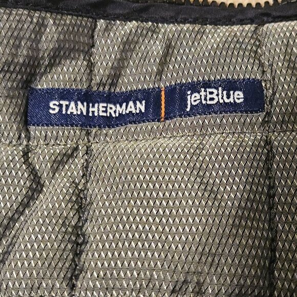 Stan Herman Jet Blue Plus Size 2x Ladies Removable Jacket Inser Liner - Picture 5 of 7